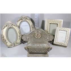 NEW VANITY MATCHING DECOR INCL JEWELRY BOX,