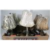 Image 1 : 6 NEW ASSORTED MINI  LAMPS. 3 MATCHING PAIRS