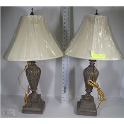 PAIR OF DESIGNER TABLE LAMPS