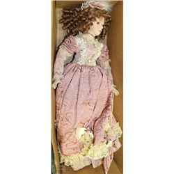 LARGE 24" VICTORIAN STYLE PORCELAIN DOLL