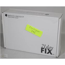 BEACH BODY 21DAY FIX DVD & BOOK SET