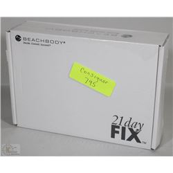 BEACH BODY 21DAY FIX DVD & BOOK SET