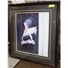Image 1 : FRAMED PICTURE OF A GIRL HOLDING A CAT