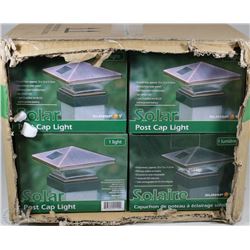 CASE OF SOLAIRE POST CAP LIGHTS