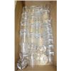 Image 1 : BOX OF NEW AND USED PLASTIC GLASSES
