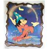 Image 1 : DISNEY FANTASIA WOOD CLOCK
