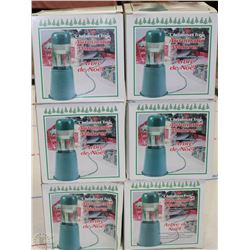 LOT OF 6 CHRISTMAS TREEE AUTOMATIC WATERER