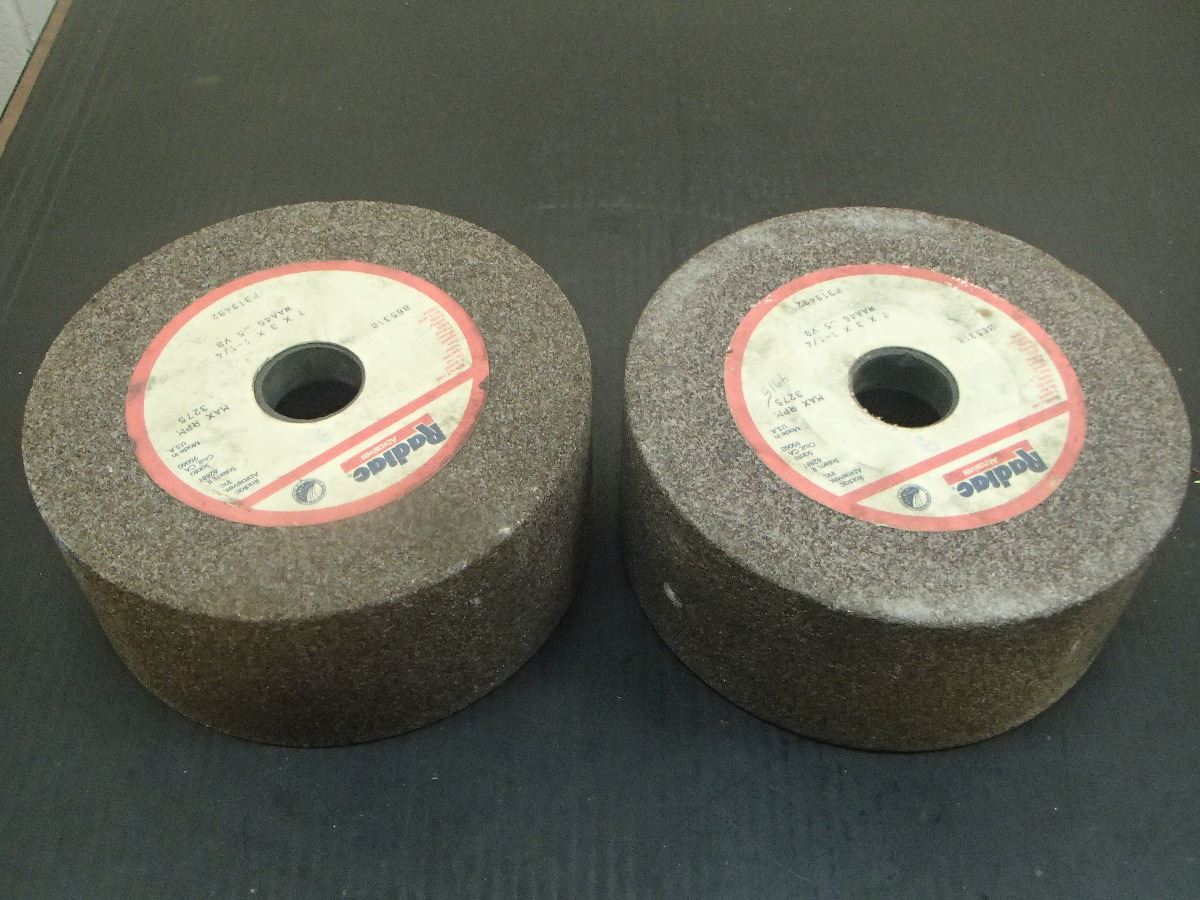 Radiac Abrasives Cup Grinding Wheels, 2 Total