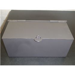 Steel Lockable Box, 14  x 6  x 6 