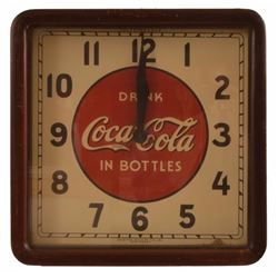 Coca Cola Advertising Clock