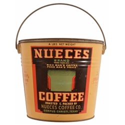 Nueces Coffee Co. Bucket Corpus Christi Texas