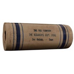 San Antonio Texas Advertising Stoneware RollingPin