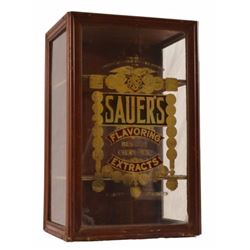 Sauer's Extracts Country Store Display case