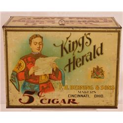 Kings Herald Country Store Cigar Tin