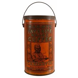 Mammy's Favorite Brand Coffee Tin