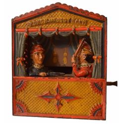 Punch & Judy Cast Iron Mechanical Bank