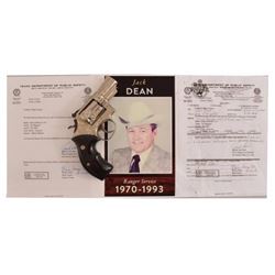 Texas Ranger Captain Jack Dean's Engraved S&W .357