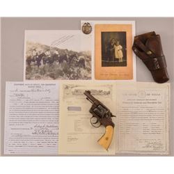 Texas Ranger S. Hutchison Colt New Army Revolver