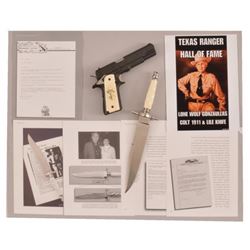 Texas Ranger "Lone Wolf" Gonzaullus Colt 1911