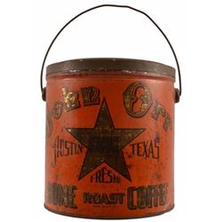 John Orr Home Roast Coffee Tin Austin Texas