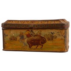 Buffalo Lithogrpahed Tin