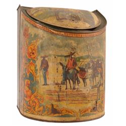 Mexicans and Donkeys Lithographed Tin