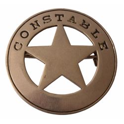 Early 1900s Constable Badge