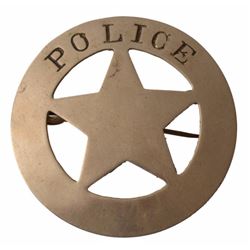 Early 1900s Police Badge