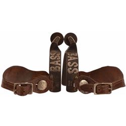 Jerry Cates #1463 Double Mounted Polo Spurs