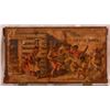 Image 2 : Log Cabin Home Wooden Cigar Box c.1880s