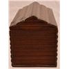 Image 8 : Log Cabin Home Wooden Cigar Box c.1880s