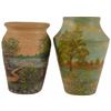 Image 1 : 2 Painted Tourist Pottery Jars