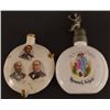 Image 1 : GAR & German Regimental Porcelain Whiskey Flasks