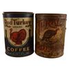 Image 1 : Turkey & Red Turkey Coffee Tins