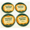Image 1 : Four Grand Prize Beer Coasters