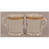 Image 3 : Two Late 1800-1900s Gold Rimmed Saloon Mugs