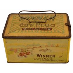 Winner Cut Plug Tobacco Tin