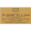 Image 3 : Broadway Cafe Advertising Vienna Art Plate