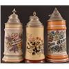Image 1 : Collection Of Three Antique German Beer Steins