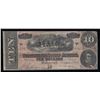 Image 1 : 1864 $10 The Confederate States of America Note