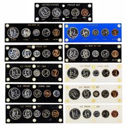 1953-1963 (5) Coin Proof Sets