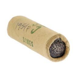 Roll of (50) 1954-P Brilliant Uncirculated Roosevelt Dimes