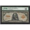 Image 1 : 1922 $50 Large Size Gold Certificate PMG VF25 Net