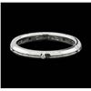 Image 1 : 18K White Gold Tiffany & Co. Peretti Diamond Band Ring