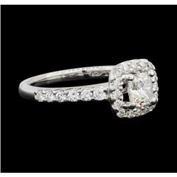 14KT White Gold 1.00ctw Diamond Ring