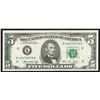 Image 1 : 1974 $5 Federal Reserve Note ERROR Partial Offset
