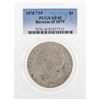 Image 1 : 1878 7TF $1 Morgan Silver Dollar Coin Reverse 1879 PCGS XF45