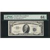 Image 1 : 1953 $10 Silver Certificate STAR Note PMG 64EPQ