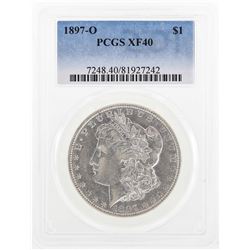 1897-O $1 Morgan Silver Dollar Coin PCGS XF40
