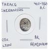 Image 1 : 400-350 Thrace Cherronesos Lion and Hemidrachm Coin